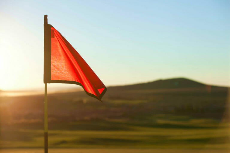 golfing and wind