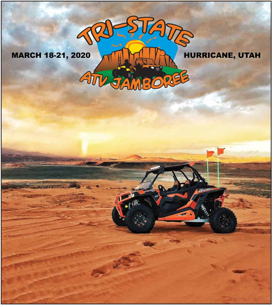 atv on sand