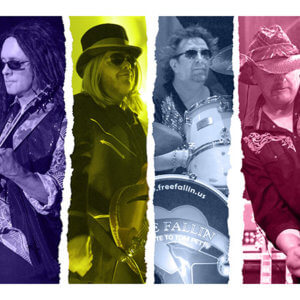Band Poster: Free Fallin - Tribute to Tom Petty