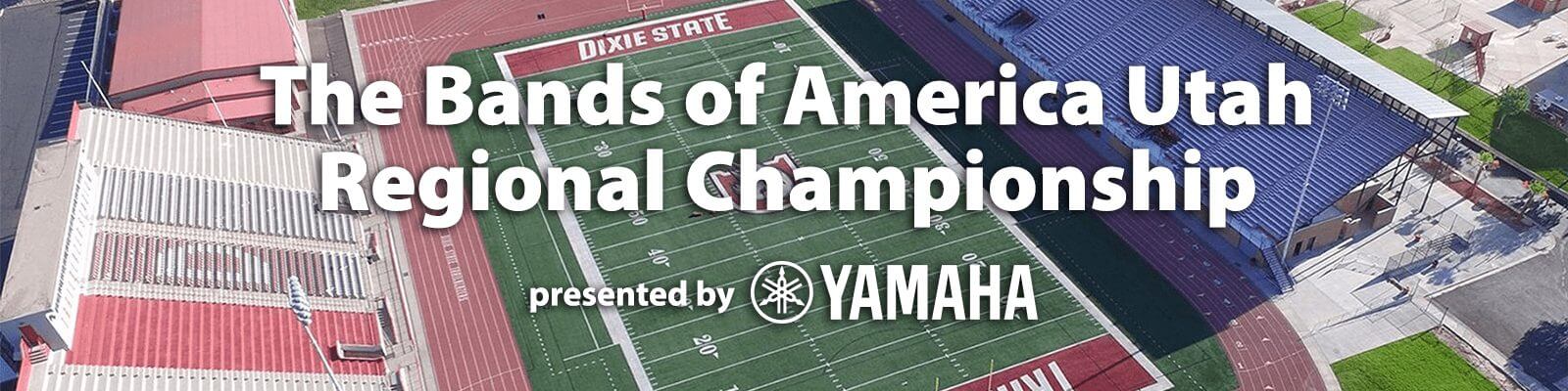 Poster: The Bands of America Utah Regional Championship presented by Yamaha
