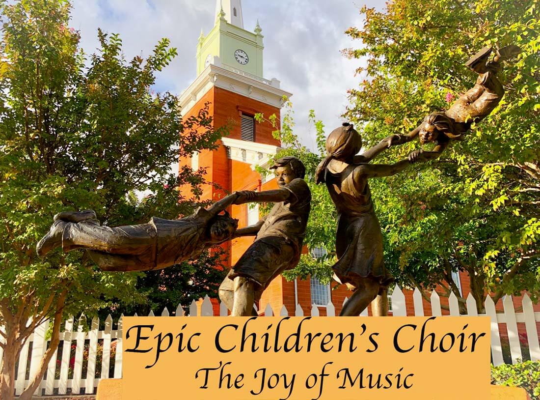 Poster: Epic Children's Choir - The Joy of Music