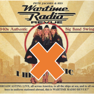 three girls singing with orange x