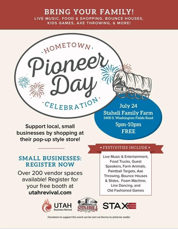 Pioneer day celebration