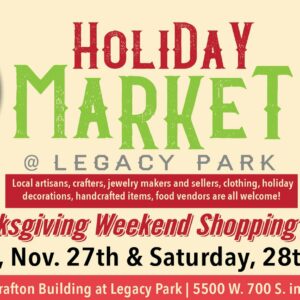 holiday market at legacy