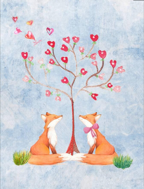 valentines paint night