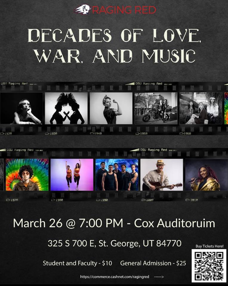 decades of love war and music