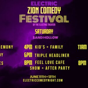 elektrisk komediefestival juni 1